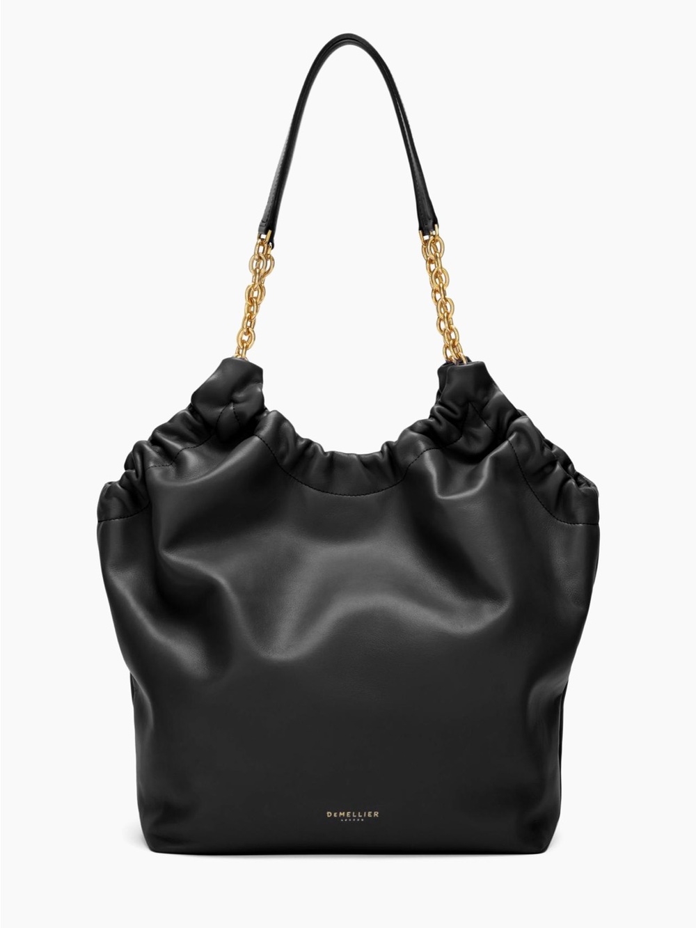 Demellier Miami Leather Shoulder Bag | Black
Like New